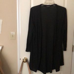 Black cardigan